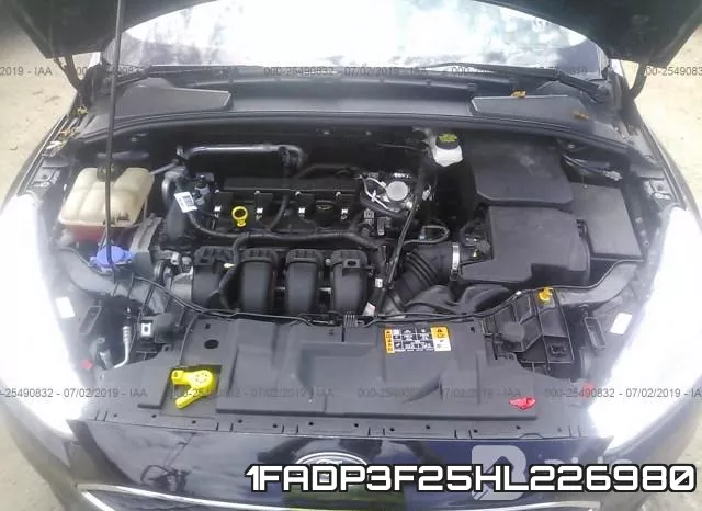 1FADP3F25HL226980 фото 2
