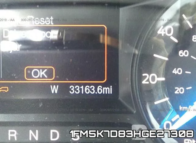 1FM5K7D83HGE27308 фото 8