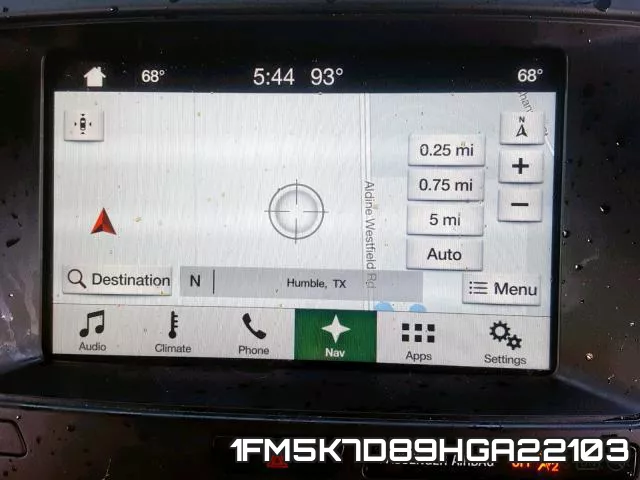 1FM5K7D89HGA22103 фото 10
