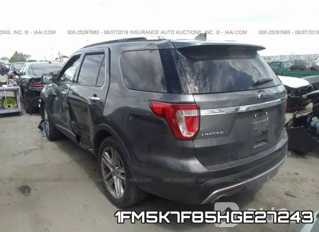 1FM5K7F85HGE27243 фото 4