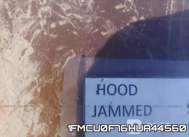 1FMCU0F76HUA44560 фото 2
