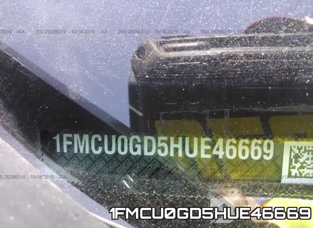 1FMCU0GD5HUE46669 фото 10