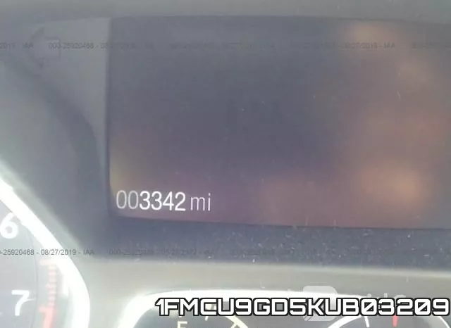1FMCU9GD5KUB03209 фото 8