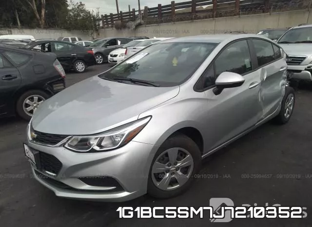 1G1BC5SM7J7210352 фото 3