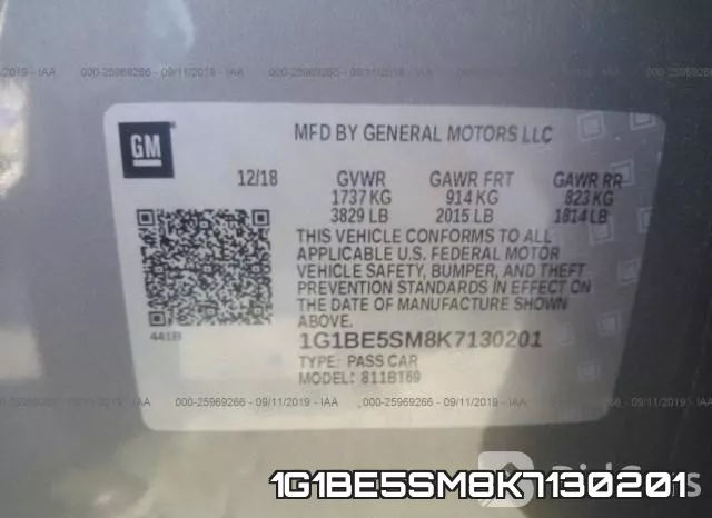 1G1BE5SM8K7130201 фото 10