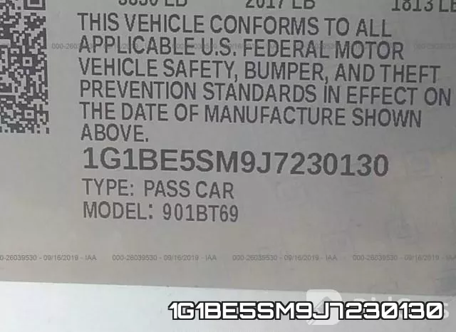 1G1BE5SM9J7230130 фото 10