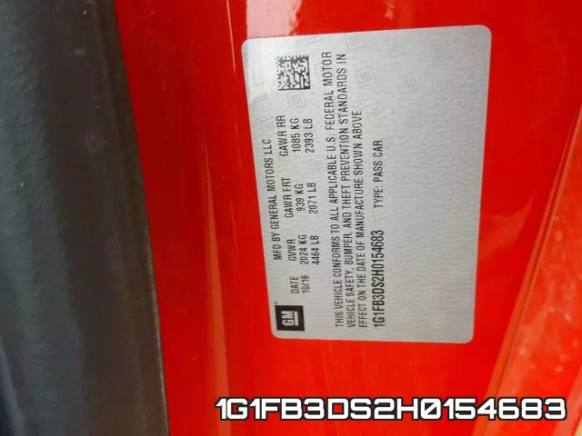 1G1FB3DS2H0154683 фото 2