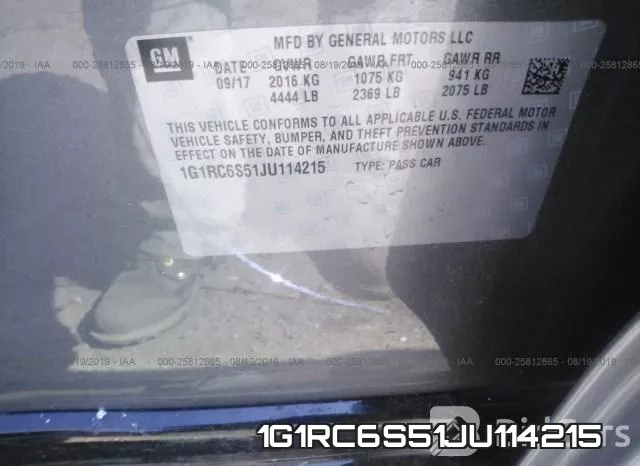 1G1RC6S51JU114215 фото 10