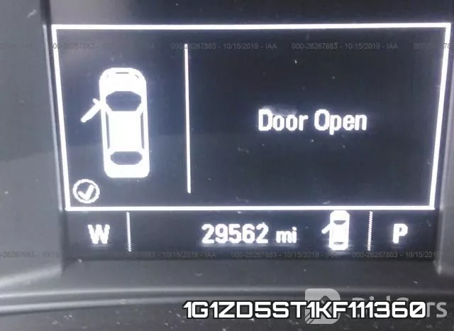 1G1ZD5ST1KF111360 фото 8