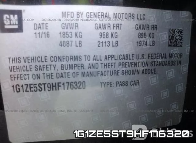 1G1ZE5ST9HF176320 фото 10