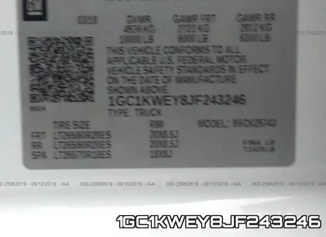 1GC1KWEY8JF243246 фото 10