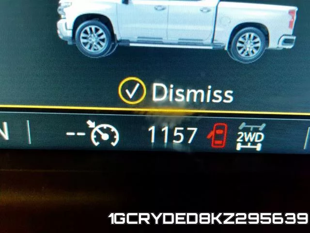 1GCRYDED8KZ295639 фото 9