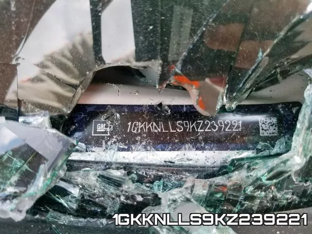 1GKKNLLS9KZ239221 фото 2