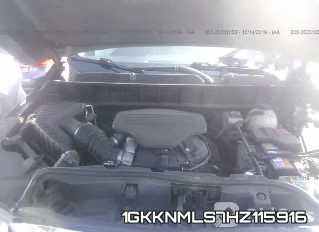 1GKKNMLS7HZ115916 фото 2