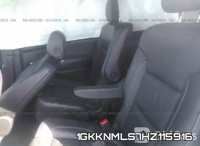 1GKKNMLS7HZ115916 фото 9