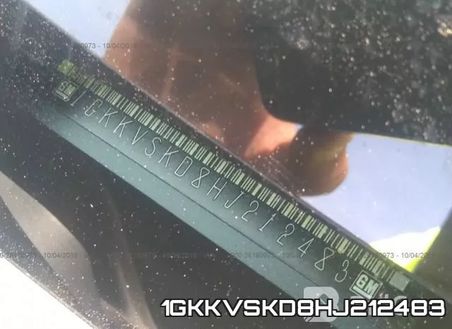 1GKKVSKD8HJ212483 фото 10