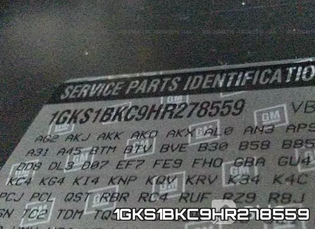 1GKS1BKC9HR278559 фото 10