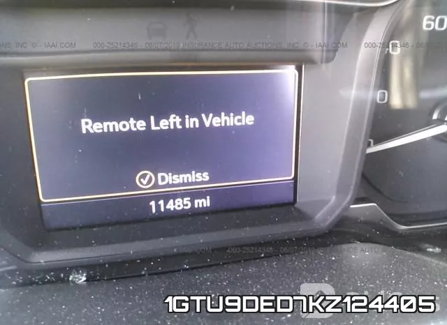 1GTU9DED7KZ124405 фото 8