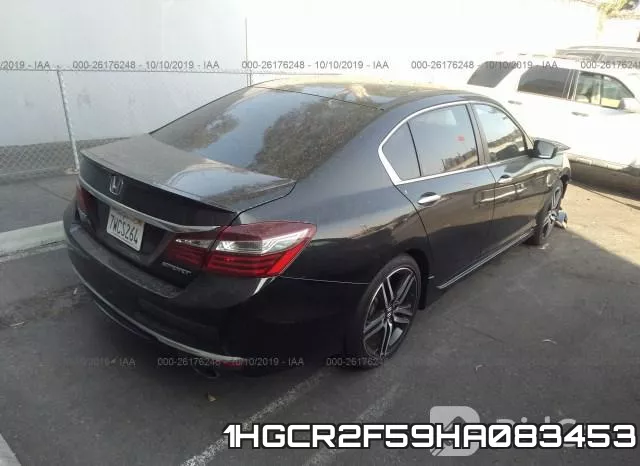1HGCR2F59HA083453 фото 5