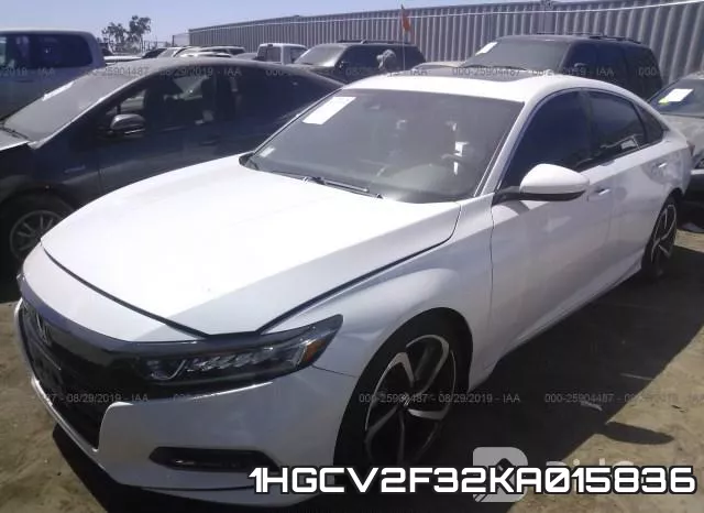 1HGCV2F32KA015836 фото 3