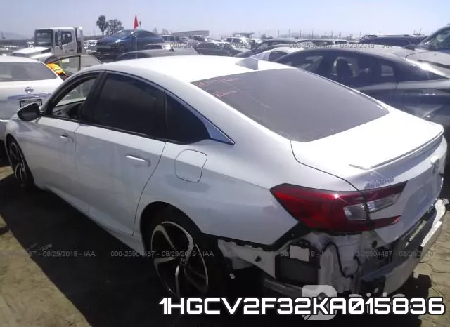 1HGCV2F32KA015836 фото 4