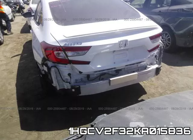 1HGCV2F32KA015836 фото 7
