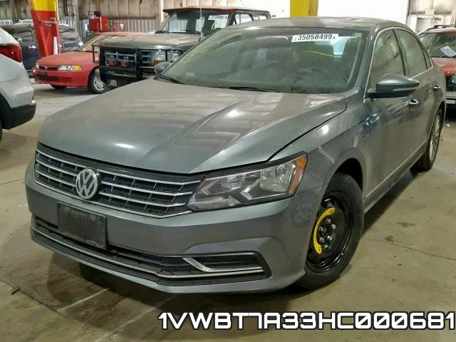 1VWBT7A33HC000681 фото 3