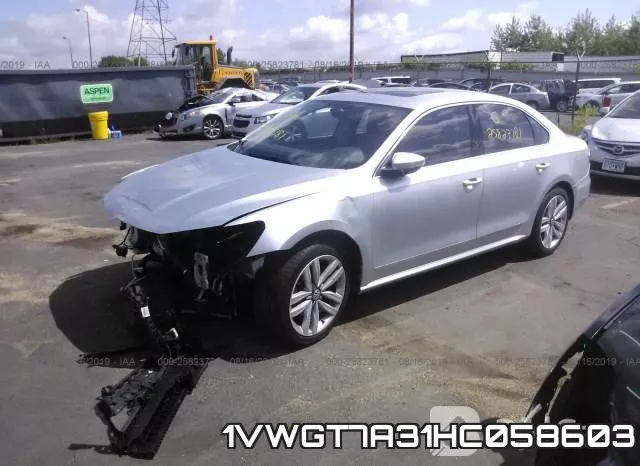1VWGT7A31HC058603 фото 3