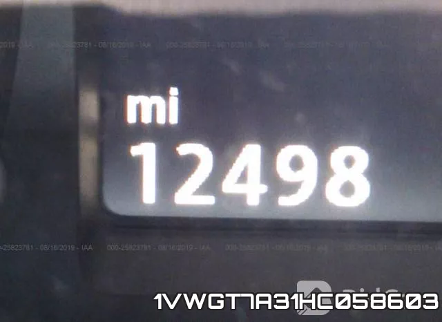 1VWGT7A31HC058603 фото 8