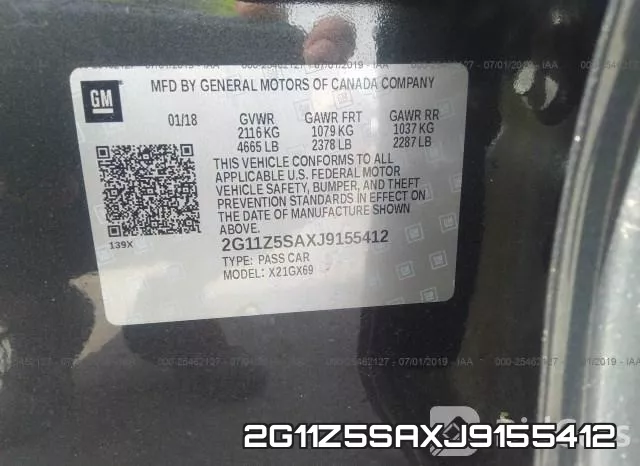 2G11Z5SAXJ9155412 фото 10