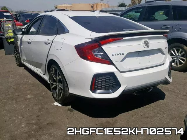 2HGFC1E52KH702574 фото 4
