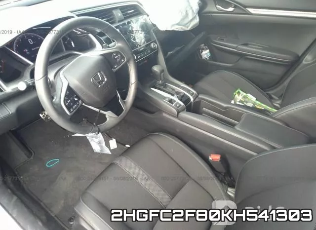 2HGFC2F80KH541303 фото 6