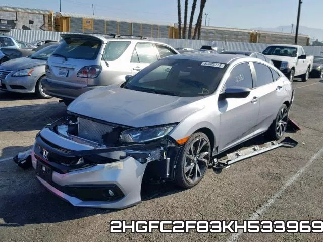 2HGFC2F83KH533969 фото 3
