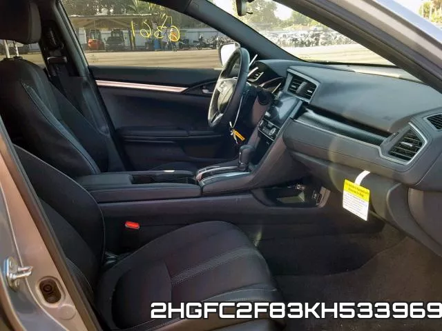 2HGFC2F83KH533969 фото 6
