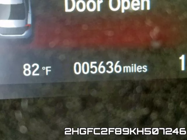 2HGFC2F89KH507246 фото 8
