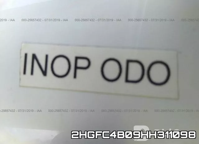 2HGFC4B09HH311098 фото 8
