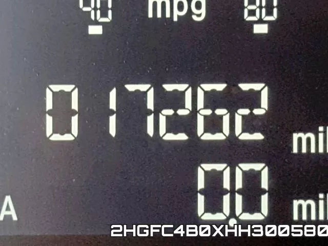2HGFC4B0XHH300580 фото 9
