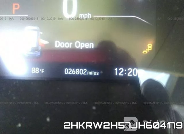 2HKRW2H57JH604179 фото 8