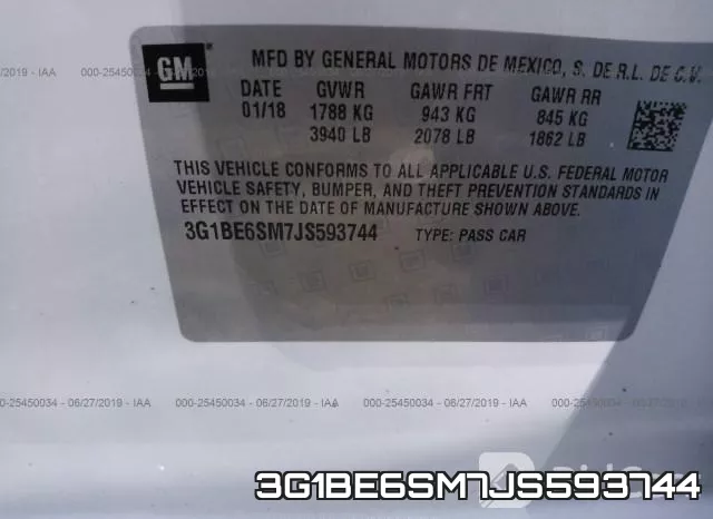 3G1BE6SM7JS593744 фото 10