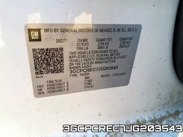 3GCPCREC7JG203543 фото 2