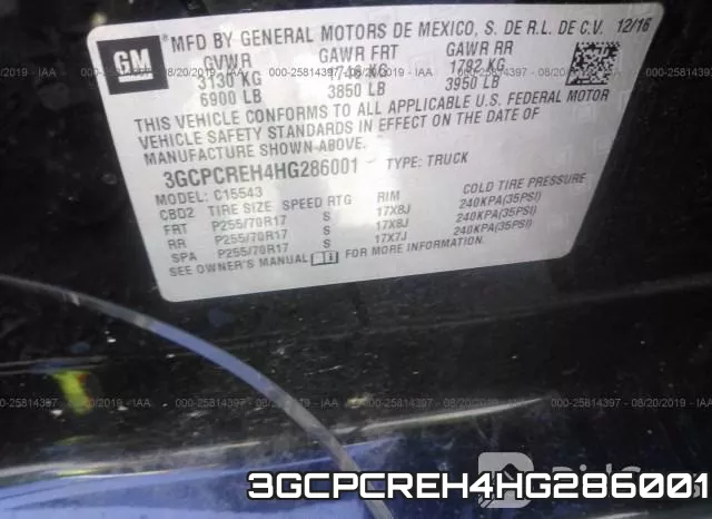 3GCPCREH4HG286001 фото 10
