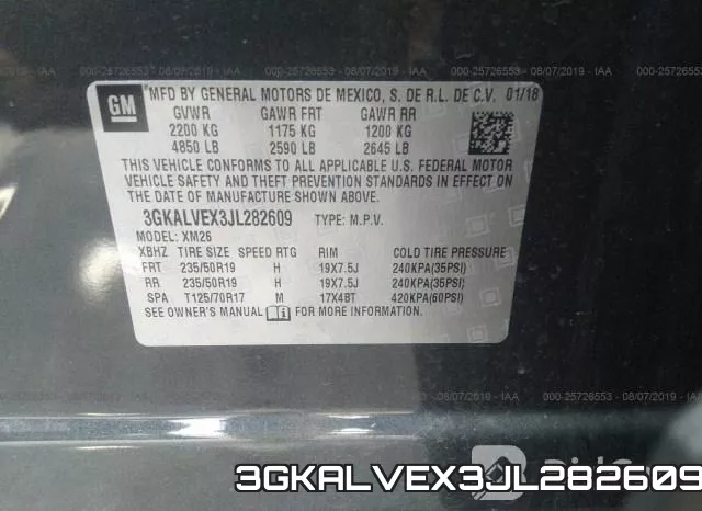 3GKALVEX3JL282609 фото 10
