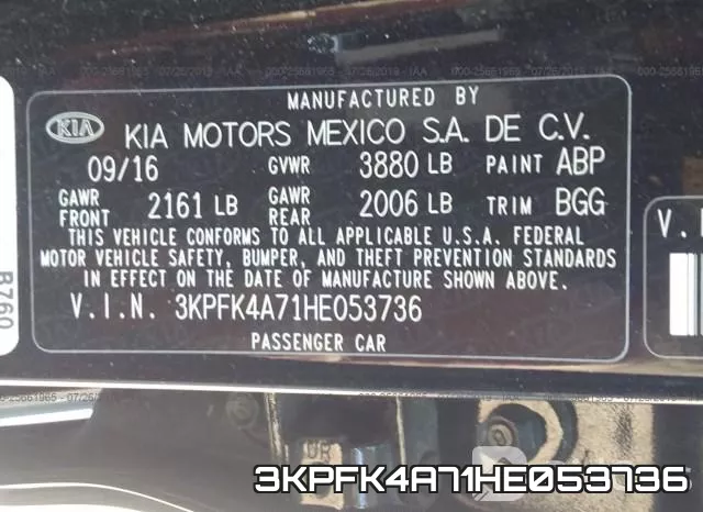 3KPFK4A71HE053736 фото 10