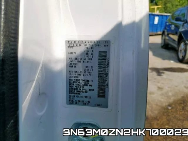 3N63M0ZN2HK700023 фото 2
