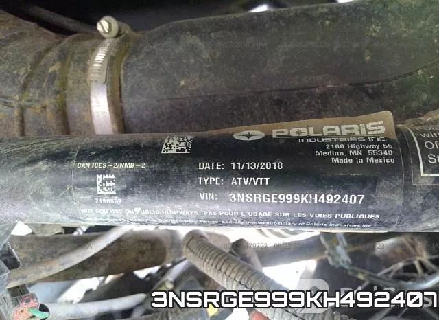 3NSRGE999KH492407 фото 2