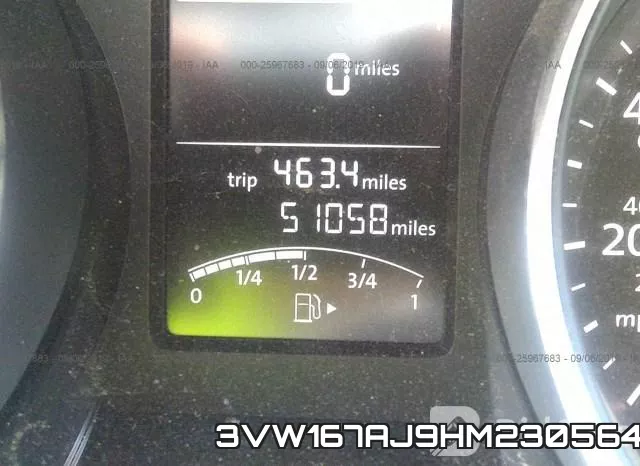 3VW167AJ9HM230564 фото 8