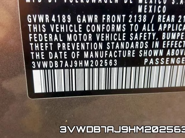 3VWDB7AJ9HM202563 фото 2