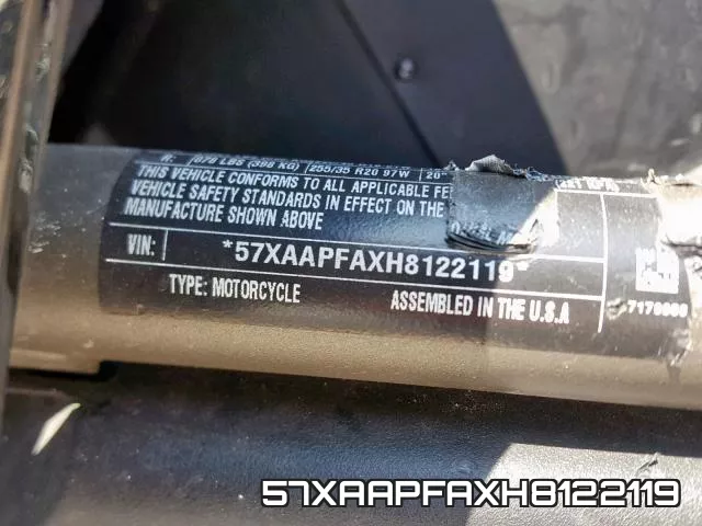 57XAAPFAXH8122119 фото 2