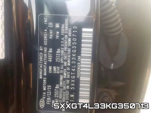 5XXGT4L33KG350713 фото 2