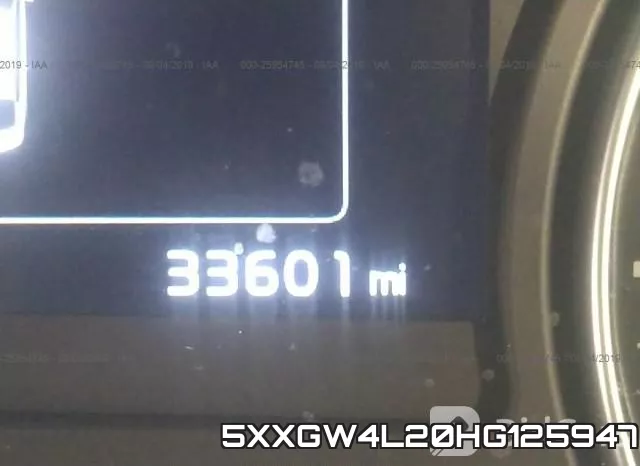 5XXGW4L20HG125947 фото 8